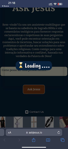 Ask Jesus Screen 3