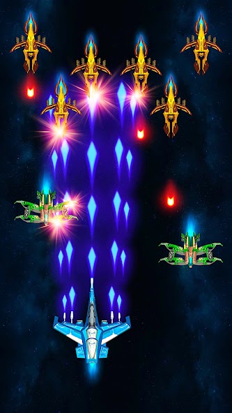 Space Shooter : Star Squadron - Shoot 'em up STG 1.0.49 APK + Mod (Unlimited money) untuk android