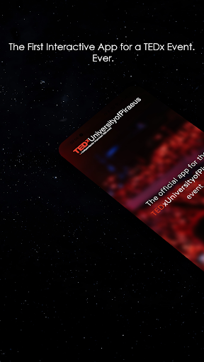 Android application TEDxUniversityofPiraeus screenshort
