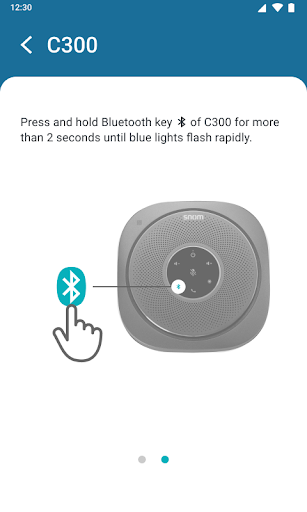 Snom Connect Screen 2
