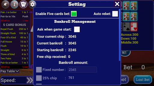 Criss Cross Poker