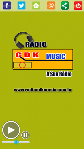 Android application Rádio Web Cdk Music screenshort