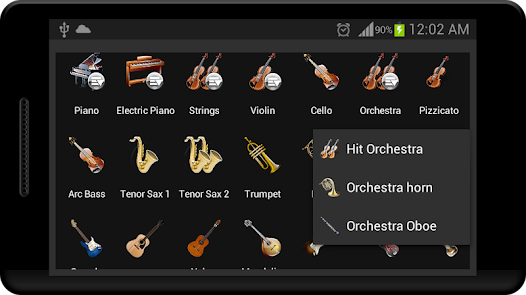Strings and Piano Keyboard apkpoly screenshots 12