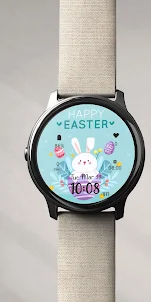 Easter Rabbit Watch Face L141