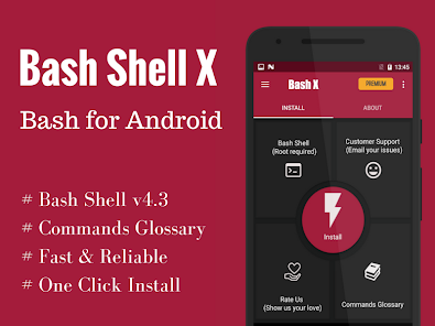 Bash Shell X Root Apps On Google Play