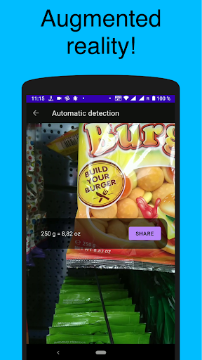 ImpARial – AR unit converter Screen 2