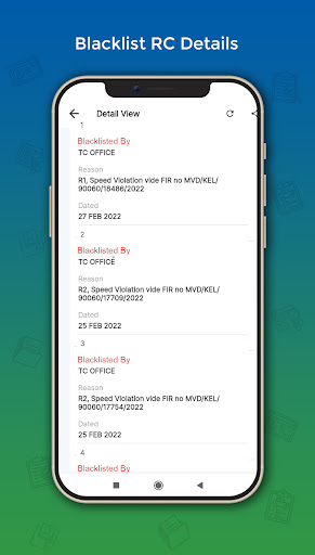 Find RC/DL detail | Logilocker Screen 3