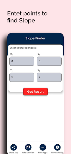 Slope Calculator Screen 3