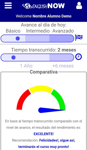 English NOW for Students Screen 2