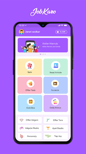JobKaro - Get Daily Work Screen 2