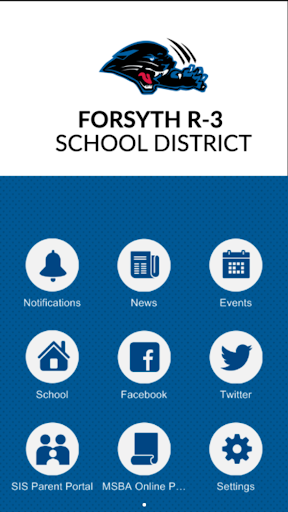 Android application Forsyth R-3 School District screenshort