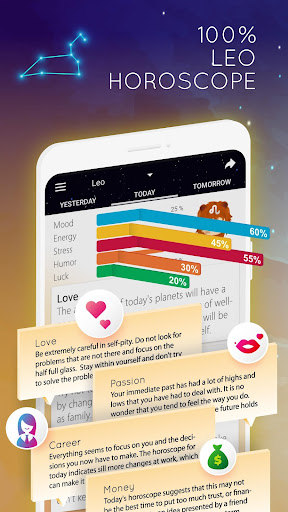 Android application Leo Horoscope - Daily Zodiac screenshort