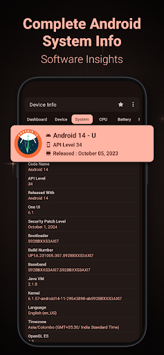 Device Info: System & CPU Info - Tools - apps