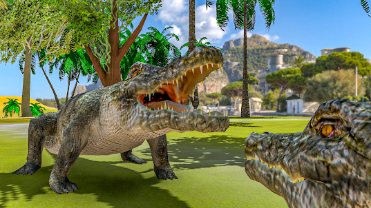 Jogo de ataque de crocodilo 3D