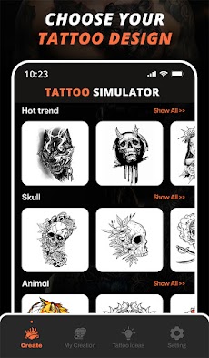 Tat Maker Tatto Simulatorのおすすめ画像1