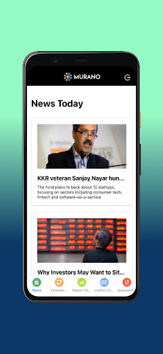 Android application Murano - Mobile screenshort