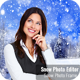 Snow Fall Photo Frame Photo Editor 2018 icon