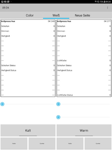 Android application knXpresso HomeMatic Plug-in screenshort