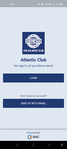 Android application The Atlantic Club screenshort