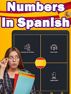 Numbers in Spanish language 7