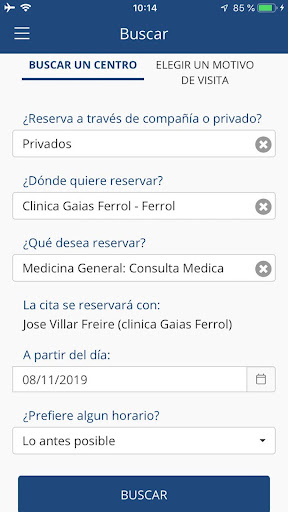Clinica Gaias Screen 3