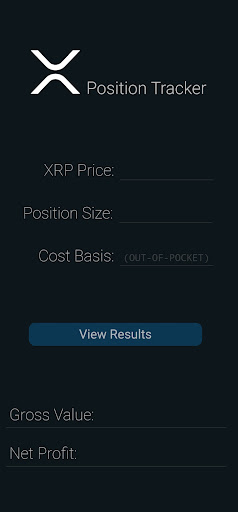 XRP Position Tracker Screen 2