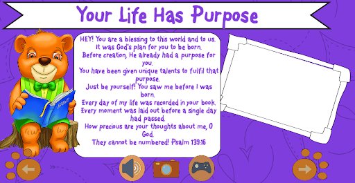 Android application Speaking Life in Scripture screenshort