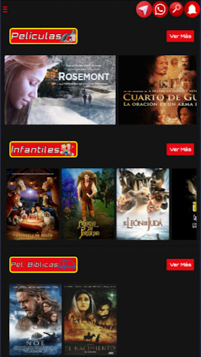 Android application Cine Cristiano 2 screenshort
