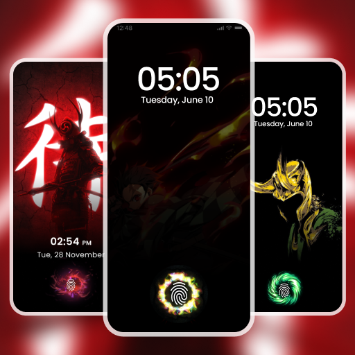 Fingerprint Live Animation App logo