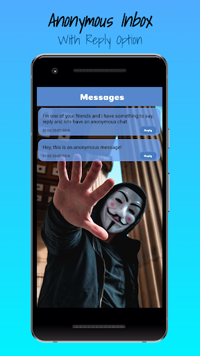 Anonymous SMS Texting Screen 3