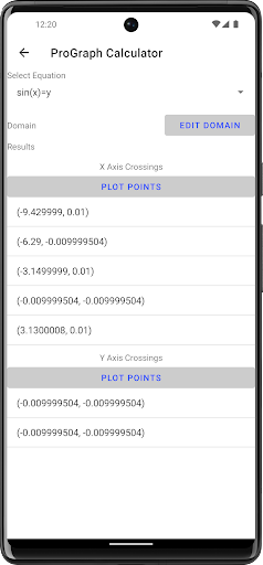 ProGraph Calculator Screen 2