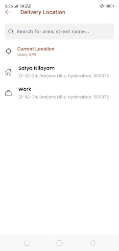 Online shoes store Screenshot