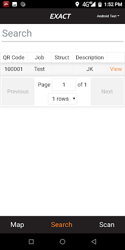 EXACT QA Screen 3