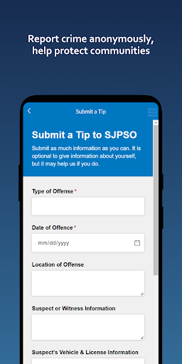 St John Parish Sheriff Office Screen 2