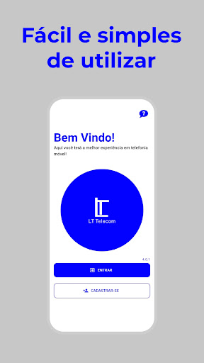Android application LT TELECOM Móvel screenshort