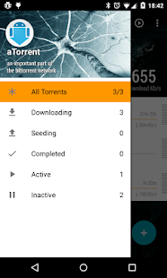 aTorrent - Torrent Downloader Screenshot