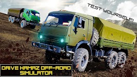screenshot of Drive KAMAZ Off-Road Simulator