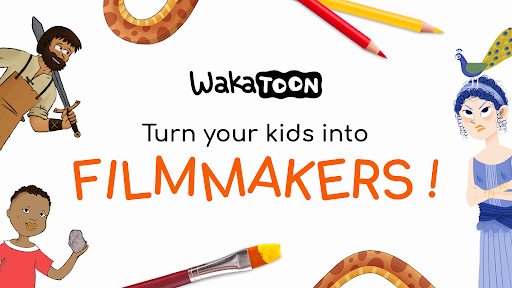 Android application Wakatoon Interactive Cartoons screenshort