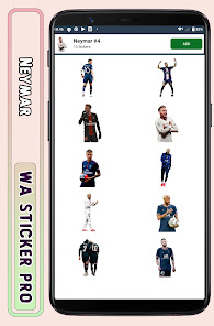 Captura de Pantalla 5 Neymar - WA Sticker Pro android
