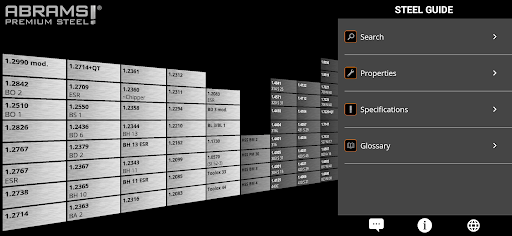 ABRAMS STEEL GUIDE Screen 3
