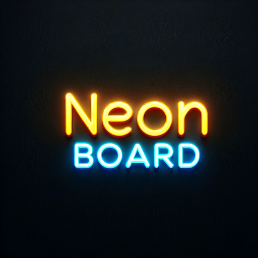 NeonBoard: Scrolling Text App