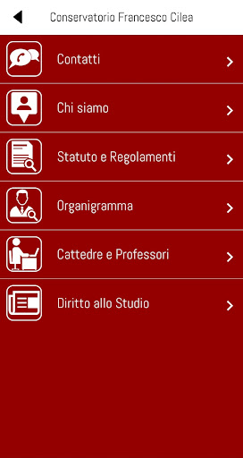 Conservatorio Musicale Cilea Screen 2