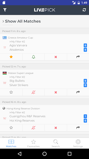 LivePick Screen 2