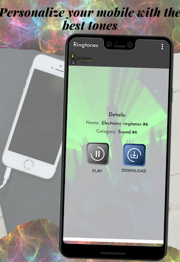Electronic music ringtones Screen 3