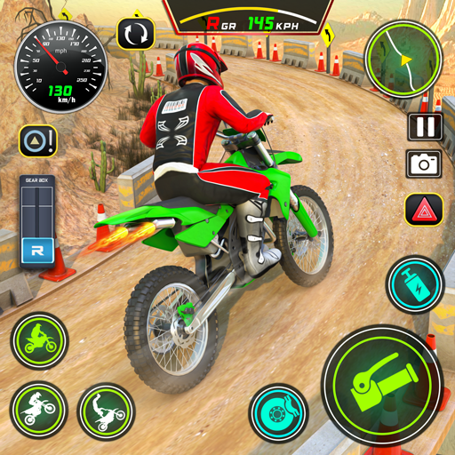 Bike Stunts Race Bike Games 3D 18.4 Icon