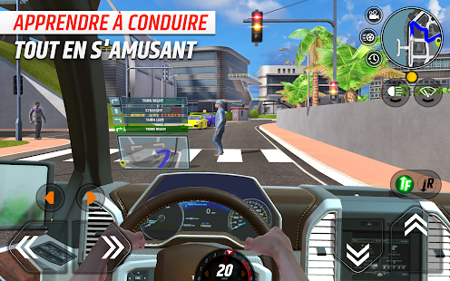 Car Driving School Simulator Capture d'écran