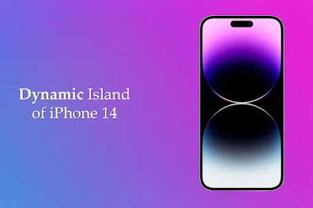 Dynamic Island of iPhone 14