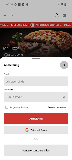 Mr. Pizza DE screenshot 3