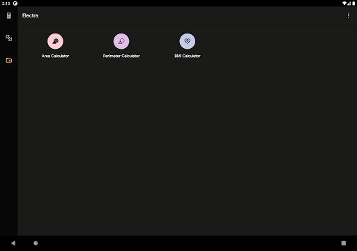 Screenshot of Electra