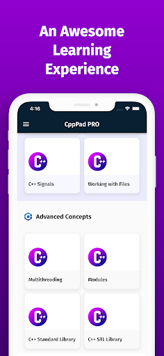 Screenshot of Learn C++ with Compiler [PRO]